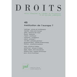 ISBN Droits 2007, n° 45 livre Loi Français