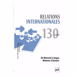 ISBN Relations internationales 2007, n° 130, histoire, Français, 160 pages
