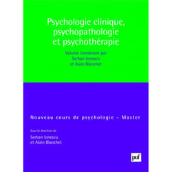 Psychologie clinique, psychopathologie et psychothérapie - Master (Broché)