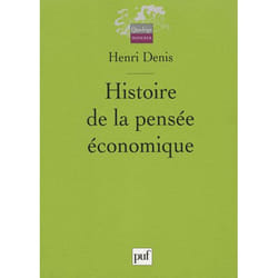Histoire de la pensée économique