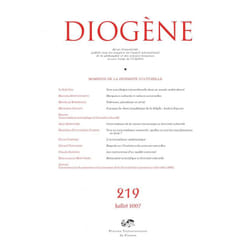 ISBN Diogène 2007, n° 219 livre philosophie Français