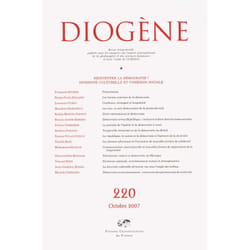 ISBN Diogène 2007, n° 220 livre philosophie Français