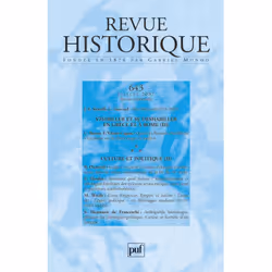 ISBN Revue historique 2007, n° 643, histoire, Français, 250 pages