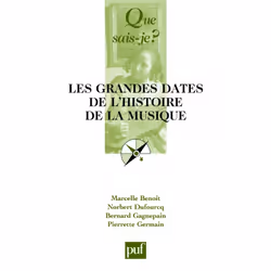 ISBN Les grandes dates de l'histoire de la musique européenne, histoire, Français, 128 pages