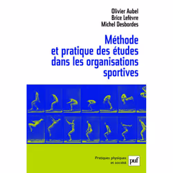 ISBN Méthode et pratique des études dans les organisations sportives, Education, Français, 288 pages
