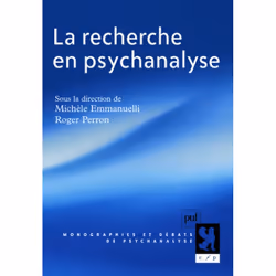 ISBN La recherche en psychanalyse, Psychologie, Français, 176 pages