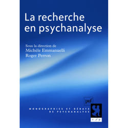 ISBN La recherche en psychanalyse livre Psychologie Français