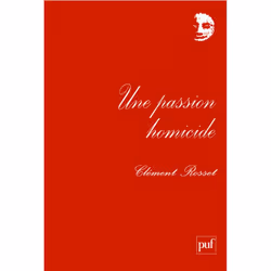 ISBN Une passion homicide, philosophie, Français, 112 pages