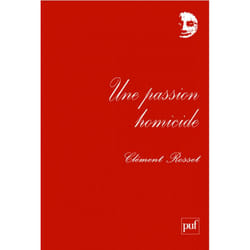 ISBN Une passion homicide livre philosophie Français