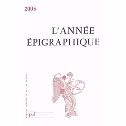 ISBN année épigraphique vol. 2005, histoire, Français, 832 pages