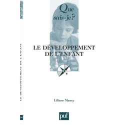 Le développement de l'enfant