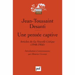 ISBN Une pensée captive, philosophie, Français, 448 pages