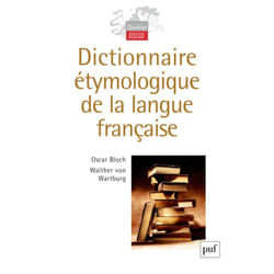 ISBN Dictionnaire étymologique de la langue française livre Littérature Français