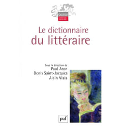 ISBN Le dictionnaire du littéraire livre Littérature Français