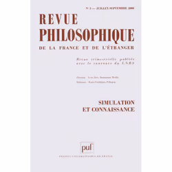 ISBN Revue philosophique 2008, t. 133 (3), philosophie, Français, 128 pages