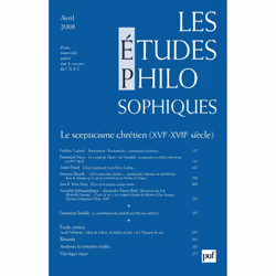 ISBN études philosophiques 2008, n° 2, philosophie, Français, 144 pages