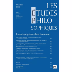 ISBN études philosophiques 2008, n° 4, philosophie, Français, 144 pages