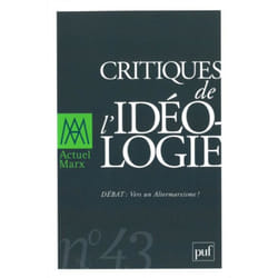 ISBN Actuel Marx 2008, n° 43 livre philosophie Français