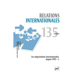 ISBN Relations internationales 2008, n° 135 livre histoire Français