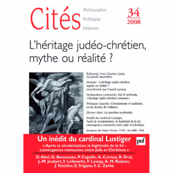 ISBN Cités 2008, n° 34, philosophie, Français, 192 pages