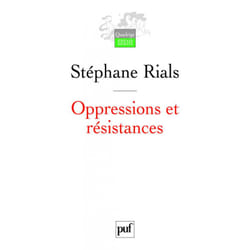 ISBN Oppressions et résistances livre philosophie Français