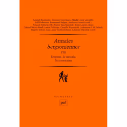 ISBN Annales bergsoniennes, VIII, philosophie, Français, 370 pages