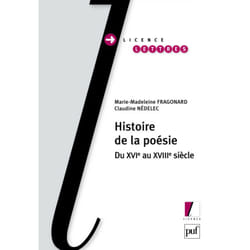 ISBN Histoire de la poésie livre Littérature Français