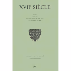 ISBN XVIIe siècle 2008, n° 239, Littérature, Français, 192 pages