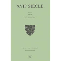 ISBN XVIIe siècle 2008, n° 239 livre Littérature Français