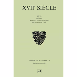 ISBN XVIIe siècle 2008, n° 241, Littérature, Français, 192 pages