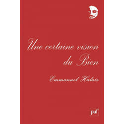ISBN Une certaine vision du Bien livre philosophie Français