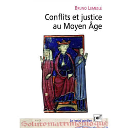 ISBN Conflits et justice au Moyen Âge livre histoire Français