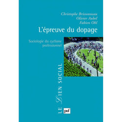 ISBN L'épreuve du dopage livre Education Français
