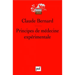 Principes de médecine expérimentale (Broché)