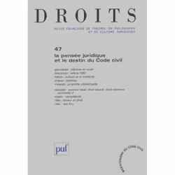 ISBN Droits 2008, n° 47, Loi, Français