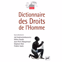 ISBN Dictionnaire des droits de l'homme, Loi, Français, 1104 pages