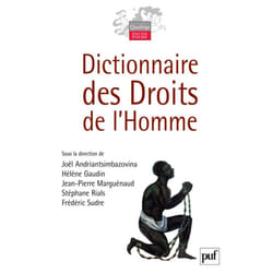 ISBN Dictionnaire des droits de l'homme livre Loi Français