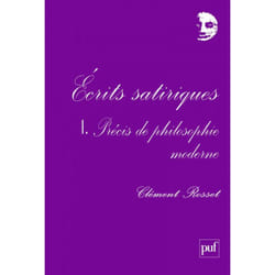 ISBN Écrits satiriques I livre philosophie Français