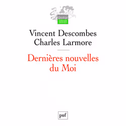 ISBN Dernières nouvelles du Moi, philosophie, Français, 192 pages