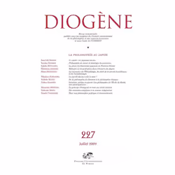 ISBN Diogène 2009, n° 227, philosophie, Français, 152 pages