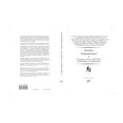 ISBN Annales bergsoniennes, IV livre philosophie Français