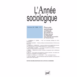ISBN année sociologique 2009, vol. 59 (1), Education, Français, 256 pages