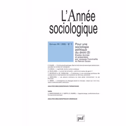 ISBN année sociologique 2009, vol. 59 (2), Education, Français, 256 pages