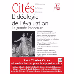 ISBN Cités 2009, n° 37, philosophie, Français, 192 pages
