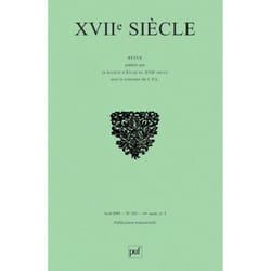 ISBN XVIIe siècle 2009, n° 243 livre Littérature Français
