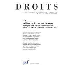 ISBN Droits 2009, n° 49 livre Loi Français