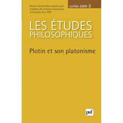 ISBN études philosophiques 2009, n° 3 livre philosophie Français