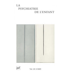 ISBN psychiatrie de l'enfant 2009, vol. 52 (2) livre Psychologie Français