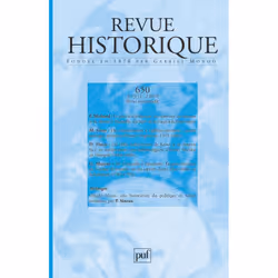 ISBN Revue historique 2009, n° 650, histoire, Français, 256 pages