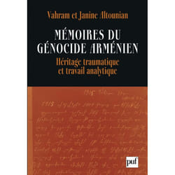 ISBN Mémoires du génocide arménien. Héritage traumatique et travail analytique livre Psychologie Français